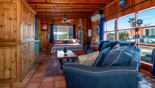 Chuck's Cabin in a Joshua Tree Community - Foto 4, Garden view