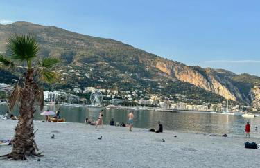 Casa Sud Menton Studio Front de Mer Vue Mer Panoramique Terrasse Parking - Foto 38