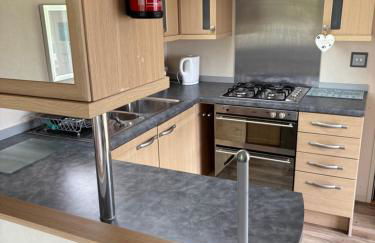 The Beach Hideaway Pet Friendly 2 Bedroom Static Caravan Clarach Bay - Foto 27