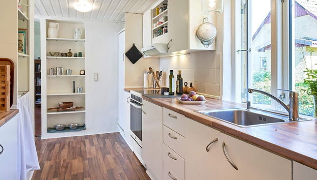 8 Person Holiday Home in Hasle - Foto 4, Cocina privada