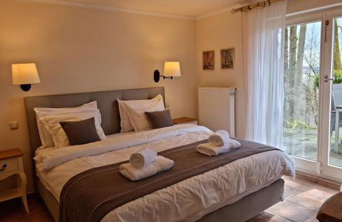 Ferienhaus Vogelsbergblick, Fernblick, Sauna, Kamin, 1700m eingezäunt in Alleinlage - Foto 60