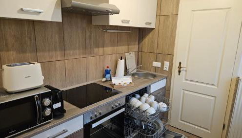Stylish Apartment 28 qm mit privater Küche und privatem Bad für zwei Personen - Foto 1, stove, dishwasher, toaster