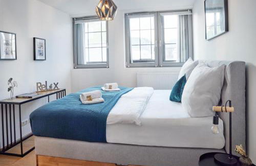 Neu! UPPER ROOM Industrial Loft Domizil mit Dachterrasse & Ausblick - Foto 6