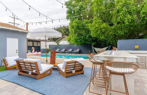 Angel&Rose Universal Hollywood Heated Pool House King Bed - Foto 80