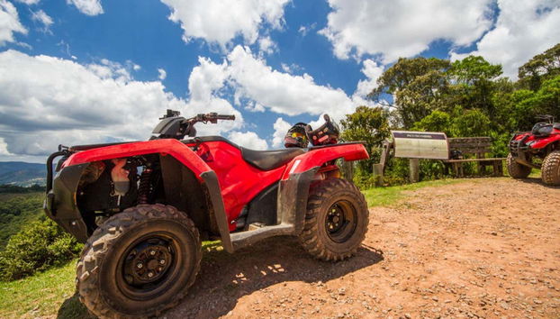 A quad ready to ride