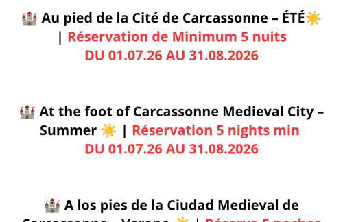 CITE MEDIEVALE- LE REMP'ART - 3 Chambres Tout Confort-au pied de la Cité- Accès direct piétons - parking gratuit - Foto 32