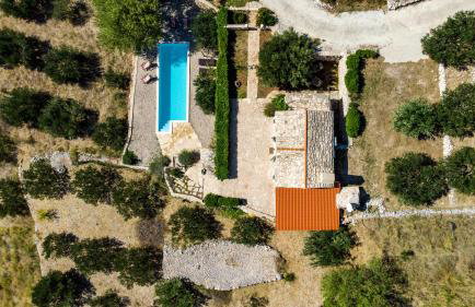 Dalmatian stone villa with heated pool - Foto 10