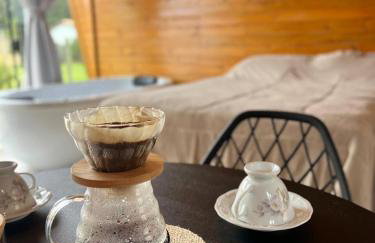 Chalé Tiny house com banheira e lareira - Foto 15