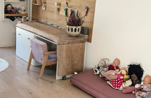 Architektenhaus mit Spielplatz, Sauna & Pool am Wald nahe Hamburg - Foto 16