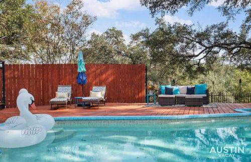 Pet Friendly 3BR 3BA Hill Country Home w Private Pool and Grill by Austin Vacay - Foto 18