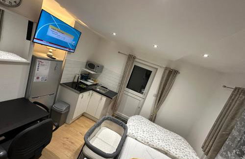 1st Studio Flat With full Private Toilet And Shower With its Own Kitchenette in Keedonwood Road Bromley A Fully Equipped Independent Studio Flat - Photo 39