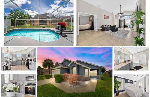 Entire Disney Retreat Home minutes from Disney, Shopping, and Restaurants 4br,2ba,7beds sleeps 10 - Foto 1