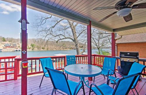 Fire Pit and Dock Lake of the Ozarks Hiller Haus - Foto 1