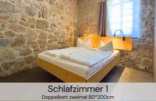 HexenburgbeiDresden Maisonette über 2 Etagen mit 4 Schlafzimmern, Kamin, Terrasse und Faßsauna, Nähe Sächsische Schweiz Dresden - Foto 20