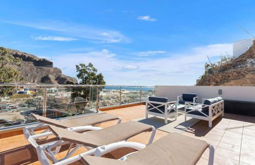 Luxury Penthouse Puerto de Mogan with great terrace and sea view - Foto 17