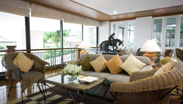 Sala de estar do lobby