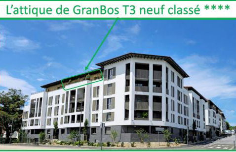 Attique de Granbos T3 Climatisé & Terrasse XXL & Garage - Foto 12