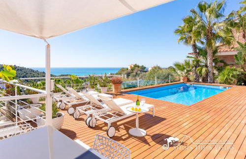 Super Villa Oasis Fab Sea and Sitges View with Private Pool and Air Conditioning - Foto 7