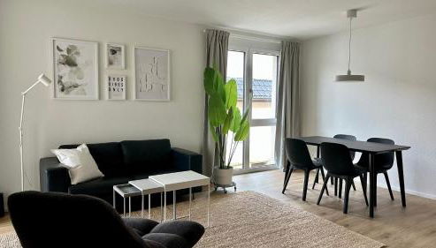 3-Zi-Neubauapartment möbliert - Foto 3