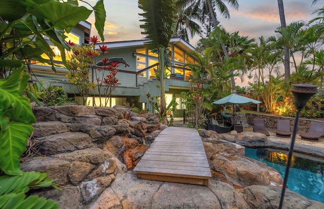 Palione Papalani by Avantstay New 35.5m Remodel Steps From Kailua Beach w/ Private Pool & Hot Tub - Foto $