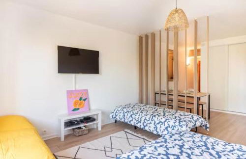 Idéal familles ou pros studio 4 pers à Talence, proche tram et Bordeaux centre - Foto 2