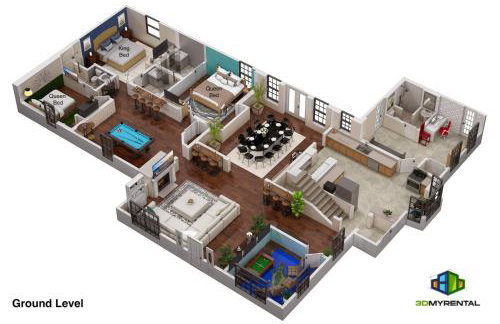 Huge 8BR wHTD Pool Ensuites Games Near Beach - Foto 20