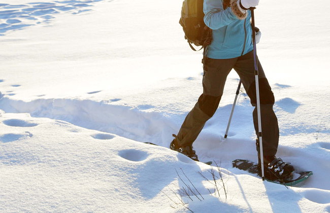 Paseo con raquetas de nieve por Fuentes de Invierno - Foto 1