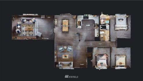 Quiet & Comfortable 3BR Home in Residential Tacoma - Foto 2