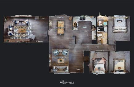 Quiet & Comfortable 3BR Home in Residential Tacoma - Foto 2