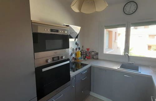 Petit Coin de Paradis 2 MN de la mer 2chs balcon clim parking - Foto 4