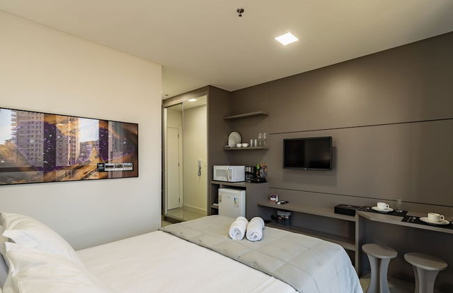 MHFA Studios em Prédio Luxuoso Vista Mar - Foto 42