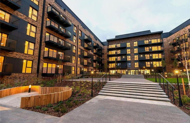 Sleek 2 Bedroom Apartment - Sofa-bed - Ashford - Foto 15