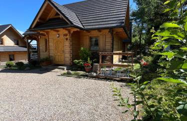 Borowikowe Zacisze drewniane domy z kominkami - Foto 66