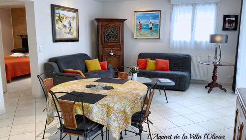 Côté plage - APPARTEMENT VILLA L'OLIVIER Vaux sur mer-Royan - Foto 2