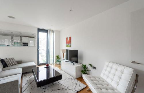 Modern, fully furnished apartment with ensuite, private balcony and elevator in Notting Hill - Foto 22