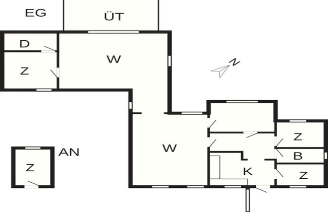 8 Person Holiday Home in Roslev-by Traum - Foto 3