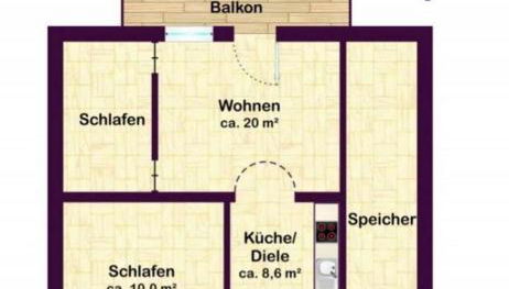 Ferienwohnung Emilia mit Bergblick (Westen) - Foto 3