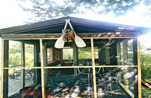 Rustic Cabin Rental with Waterfront Views on Lake Sylvia near St. Cloud, Minnesota - Foto 12