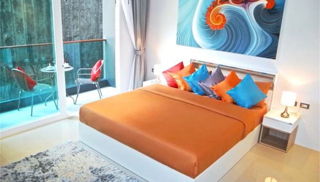 Emerald Patong New Studio with Balcony - Foto 2, Habitación