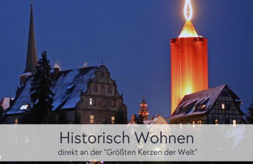 Amalias Burgwohnung - stilvolles Apartment mit Aufzug & Garten in der Hinterburg Schlitz - 2 Schlafzimmer, Parkplatz, Historisches Flair für Paare & Ruhesuchende - Foto 58