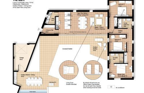 The Barn : Luxury Indoor/Outdoor Countryside Bliss - Foto 5