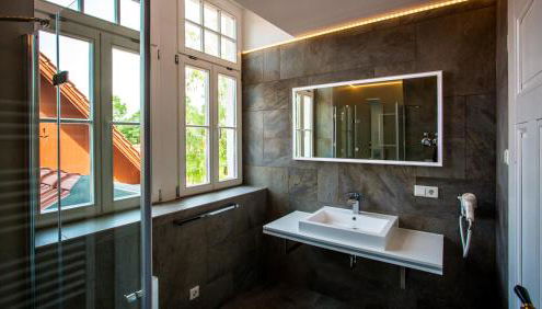 Parkresidenz Lychen, Ferienwohnung 4 - Photo 3, towels, Shower