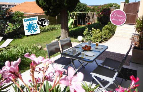 Bas de villa jardin plein sud proche mer clim-Wifi - Foto 1