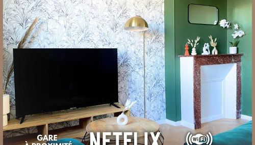 L'écrin vert - Wifi - Netflix - Climatisation - Parking Gratuit - Foto 2