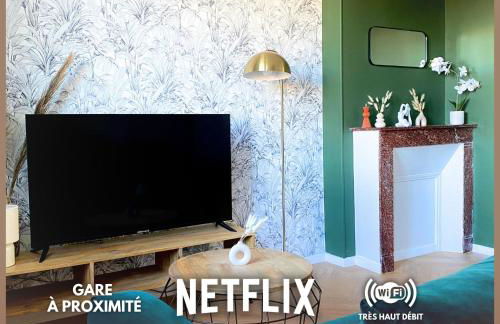 L'écrin vert - Wifi - Netflix - Climatisation - Parking Gratuit - Foto 2