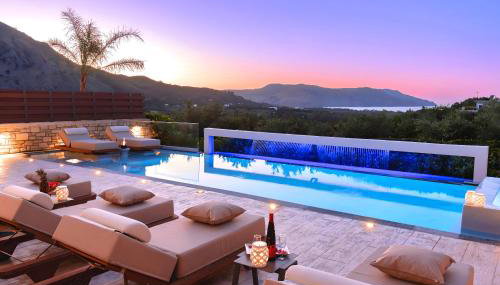 Minoas Villas Heated Pool - Foto 2, sunbed