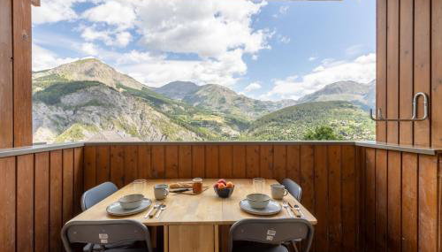 Studio de charme avec vue sur le Val d'Allos, parking et Wifi gratuit - Foto 2