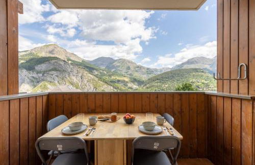 Studio de charme avec vue sur le Val d'Allos, parking et Wifi gratuit - Photo 2