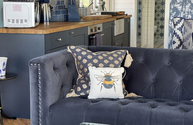 Cosy Lodge With Private Hot Tub in Tottergill Farm - Foto 8