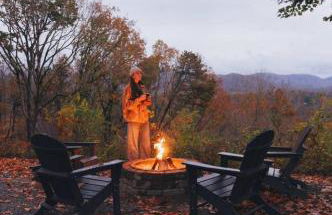 Asheville Luxury Glamping Dome - Mountain Views, and Hot Tub! - Foto 15